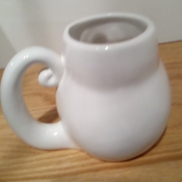 Sinister Smile Terra Cotta Ghost Mug Vintage Lmtd Edition - Picture 5 of 11